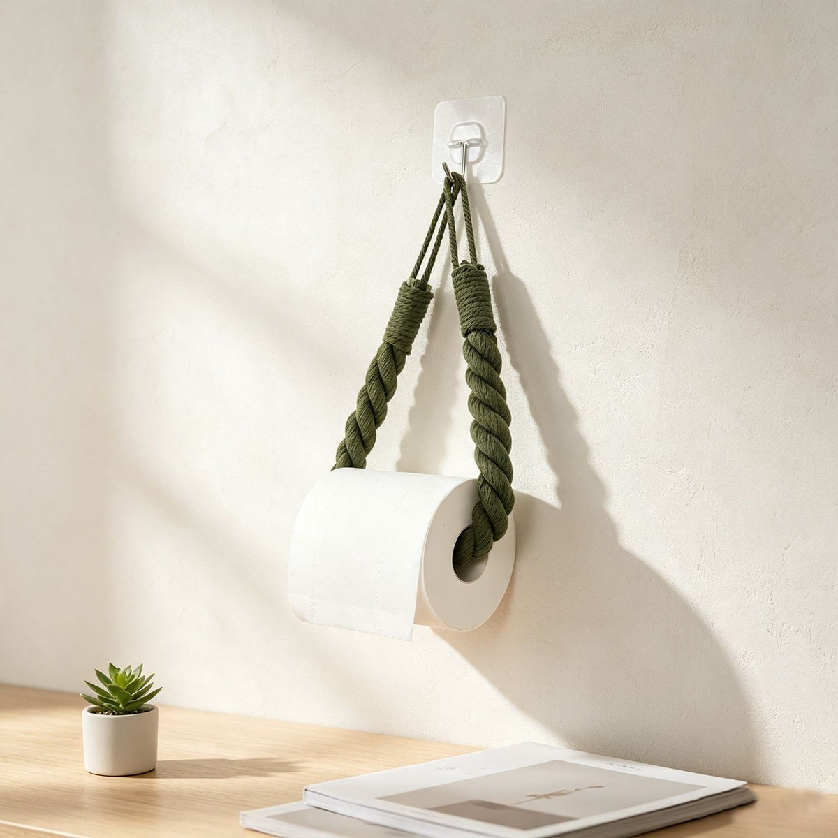Stilvoller Toilettenpapierhalter Brehn