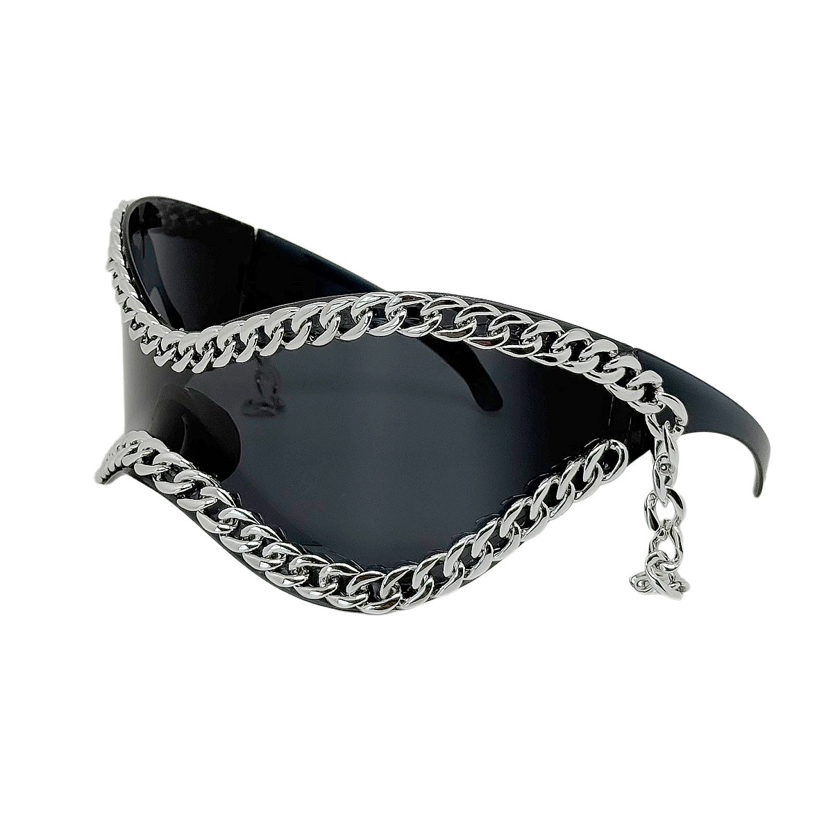 Damen modische Sonnenbrille mit Kettenrahmen Brehn