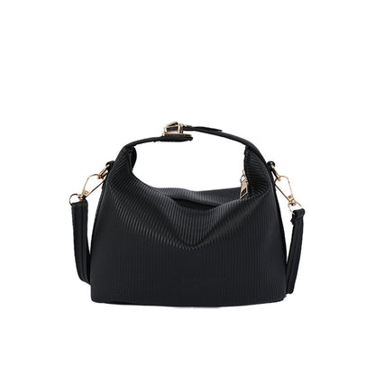 WoTextured Rippte Handtasche Brehn