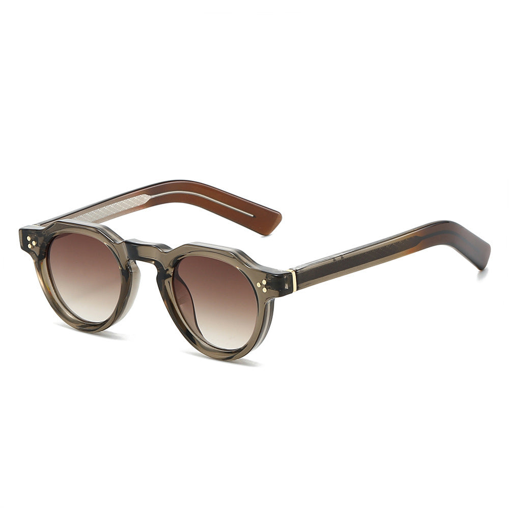 Damen modische Sonnenbrille mit extravagantem Rahmen und UV-Schutz Brehn