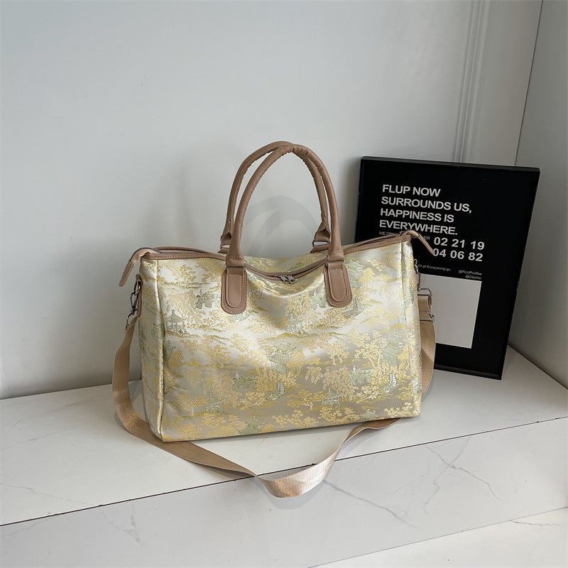 Elegante Reisetasche mit Luxuriösem Musterdruck Brehn