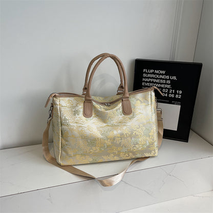 Elegante Reisetasche mit Luxuriösem Musterdruck Brehn