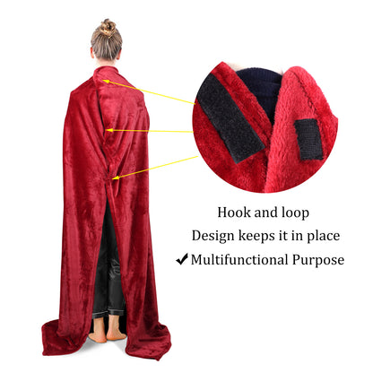 Damen Luxus Fleece-Schlafanzug mit praktischer Fronttasche Brehn