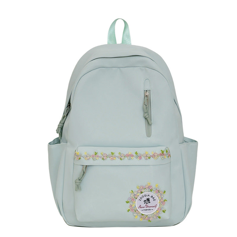 Bestickter Blumensack Brehn