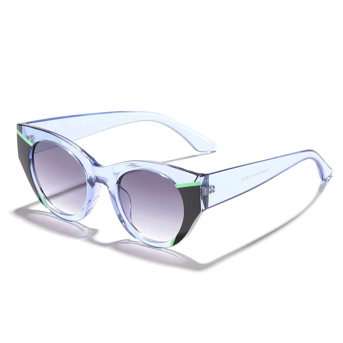 Damen modische Sonnenbrille mit einzigartigem Leoprint Brehn