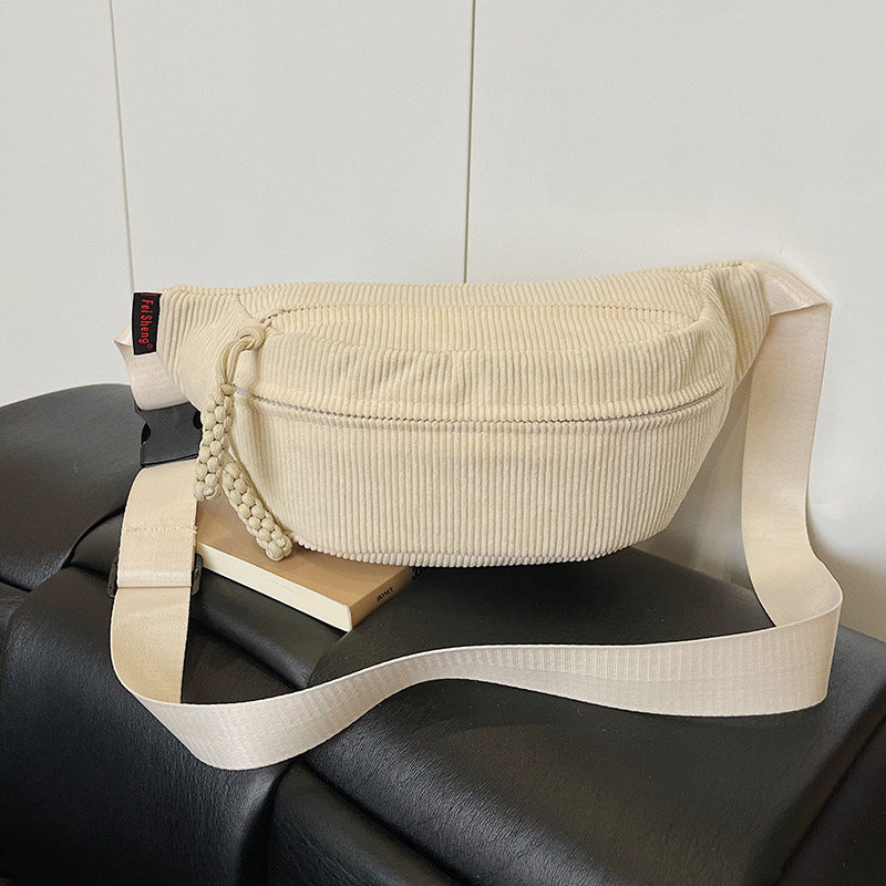 WoTrendy Corduroy Umhängetasche Brehn