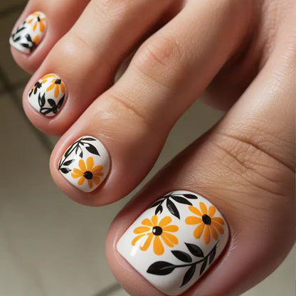 Floral Acryl Nagelkunst Set Brehn
