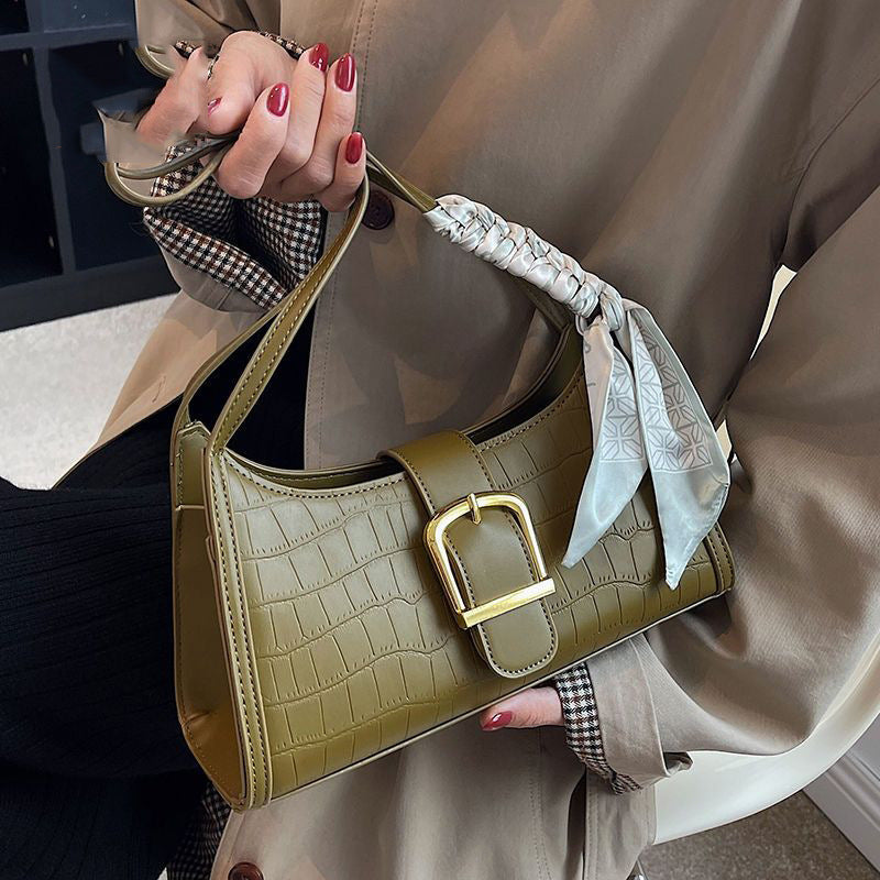 Krokodilpräge Mini Crossbody Handtasche Brehn