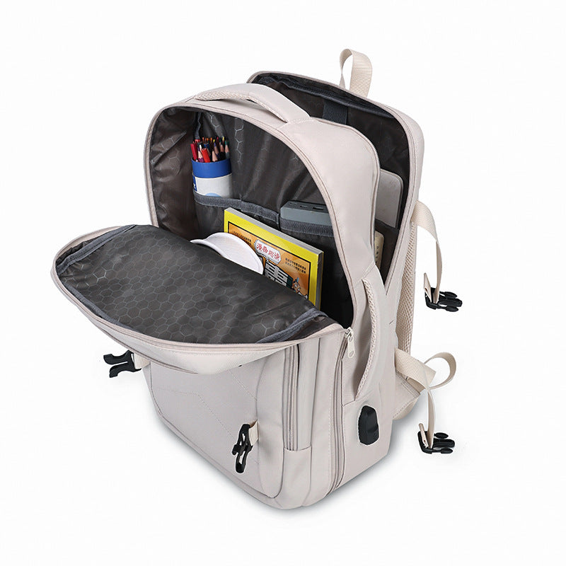 Vielseitiger Rucksack mit Ergonomischem Design und Funktionalen Fächern Brehn
