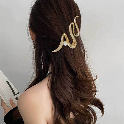 Künstlerische Metall Haarspangen Clip Brehn