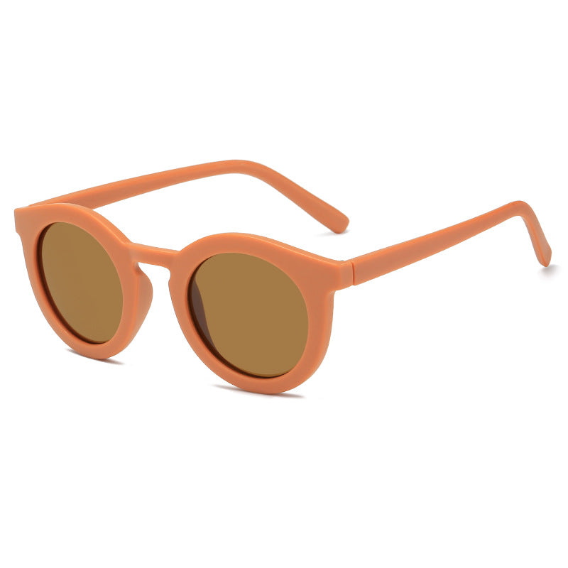 Damen runde Sonnenbrille mit modischem Design und UV-Schutz Brehn