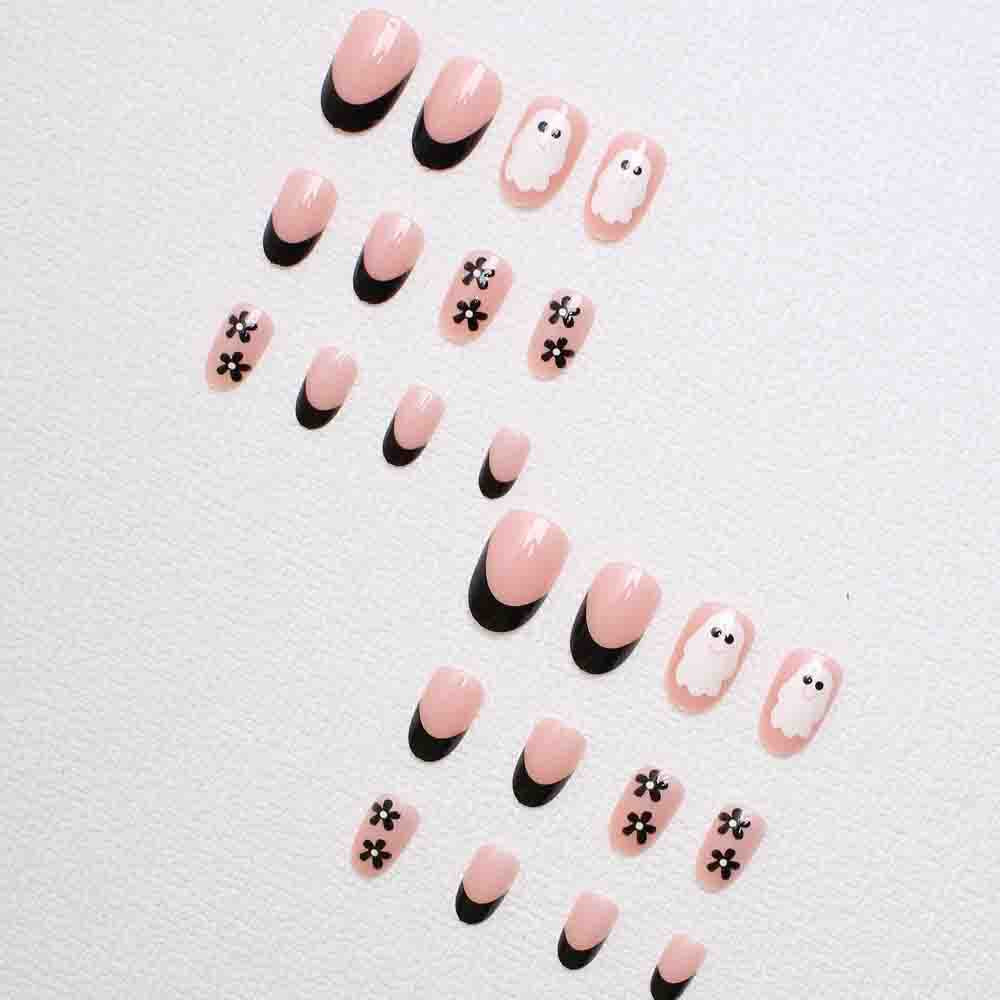 Künstlerische Halloween-Themen Presse-Nagelkunst Brehn