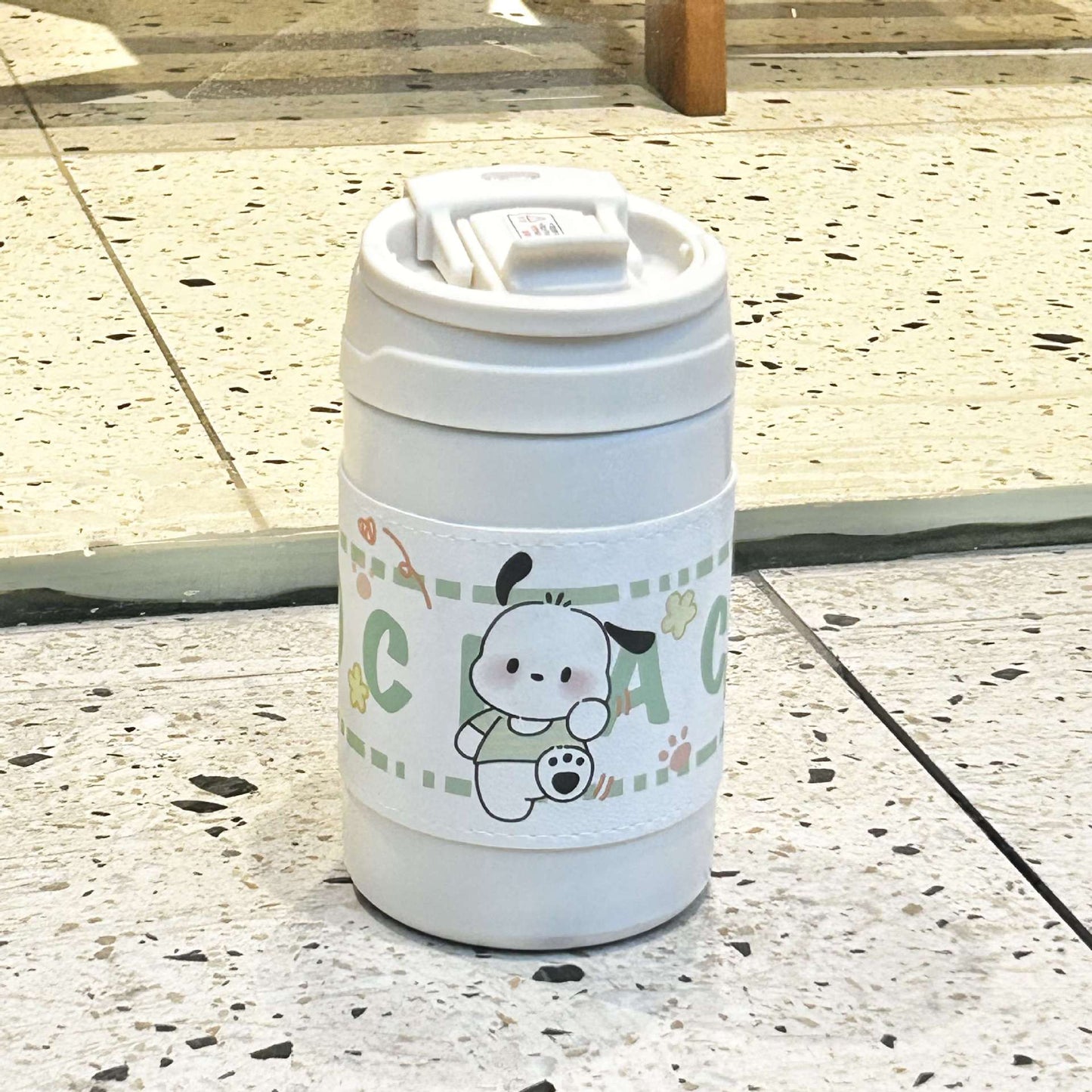 Damen Isolierflasche mit sicherem Klappverschluss und charmantem Tiermotiv Brehn