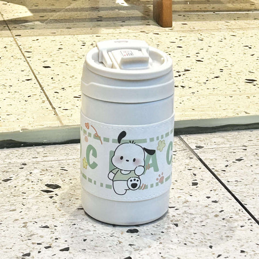 Damen Isolierflasche mit sicherem Klappverschluss und charmantem Tiermotiv Brehn