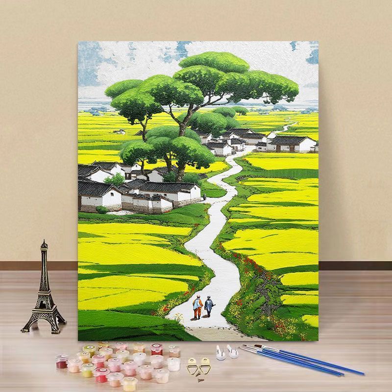 Geführtes Malen Kunst Set Brehn
