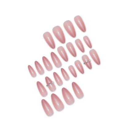 Elegantes Stiletto Press-On Nagelset Brehn