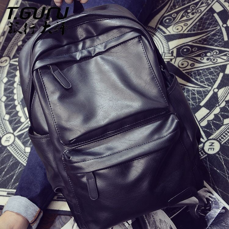 Minimalistische Leder-Rucksack Brehn