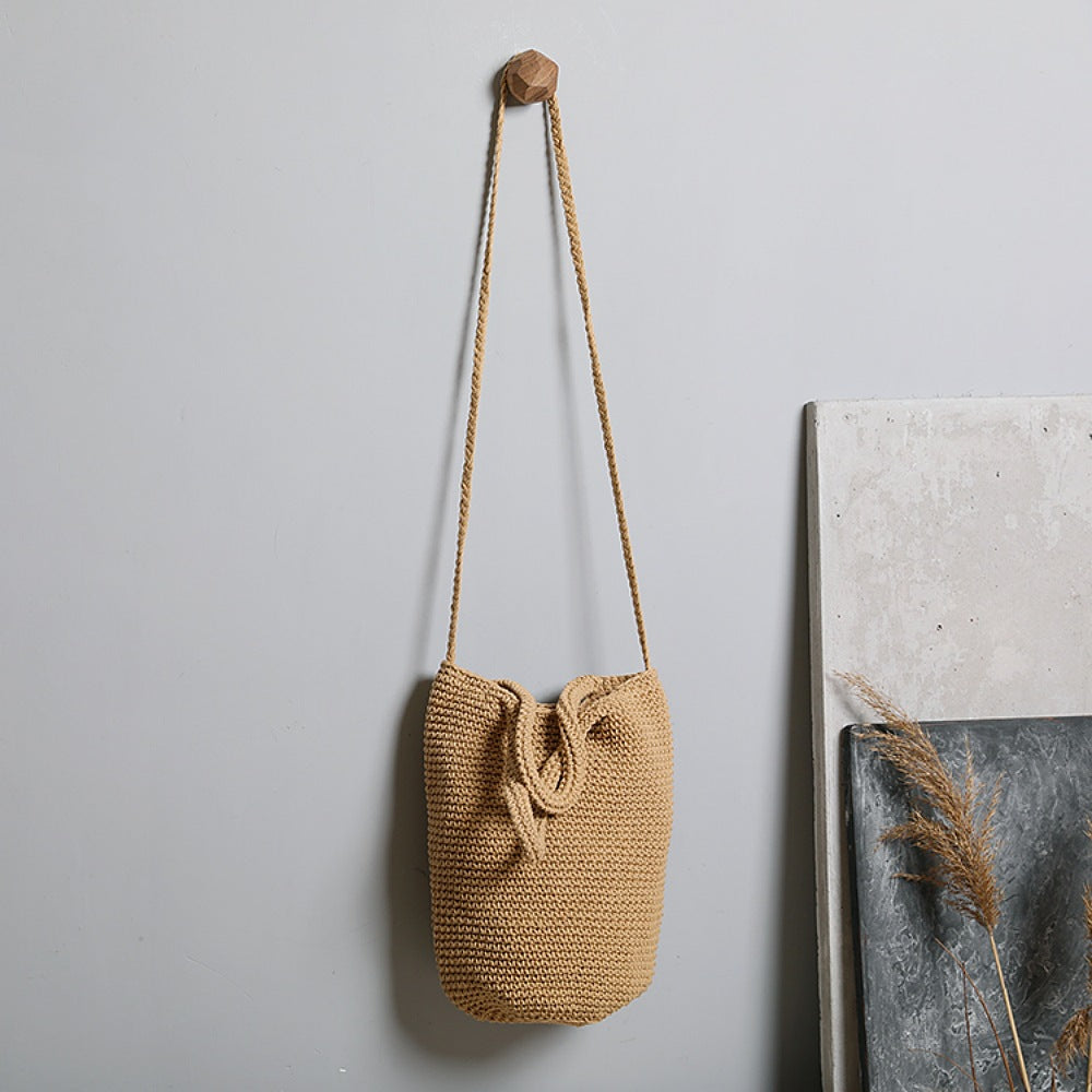 Handgefertigte Jutetasche mit Verstellbarem Trageriemen Brehn