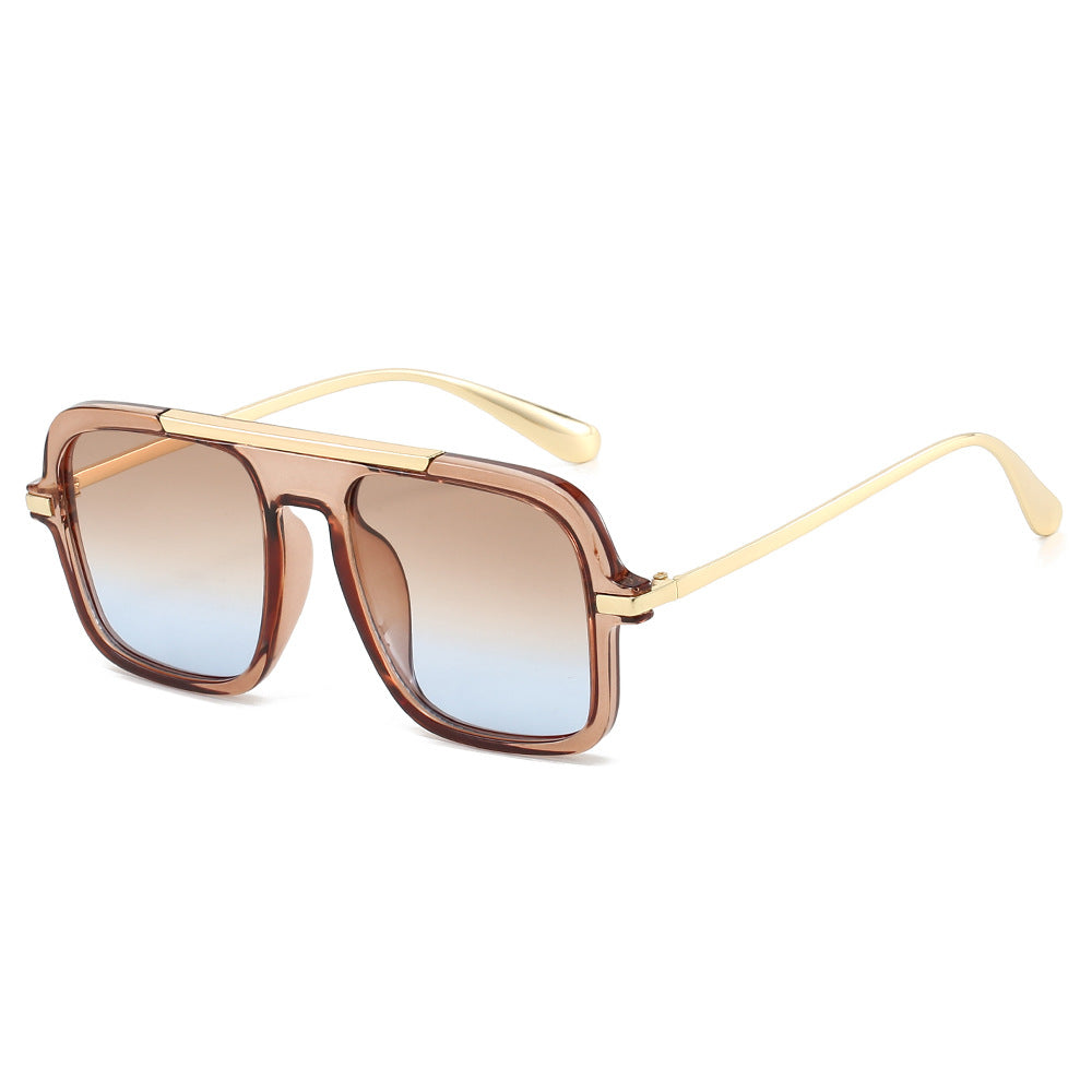 Damen modische Sonnenbrille mit angesagtem quadratischem Rahmen Brehn