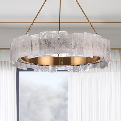 Moderne geometrische Pendelleuchte