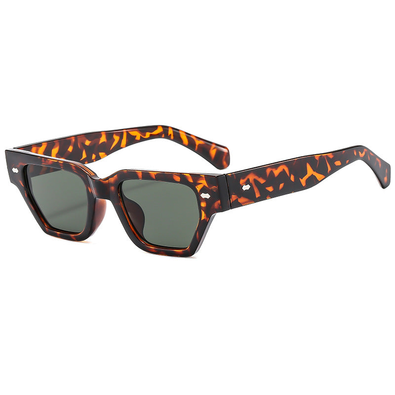 Damen Sonnenbrille im modernen, geometrischen Design mit blendfreien Gläsern Brehn