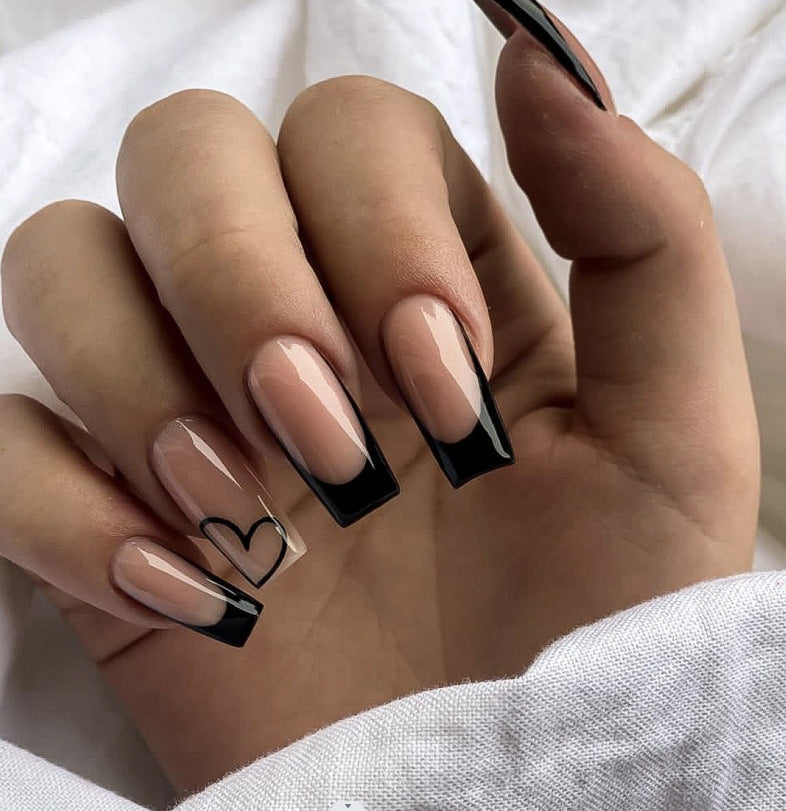 Herz-Design Acryl-Nagelkunst Set Brehn
