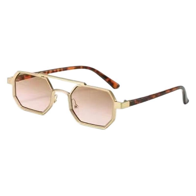 Damen geometrische Sonnenbrille mit einzigartigem Design Brehn