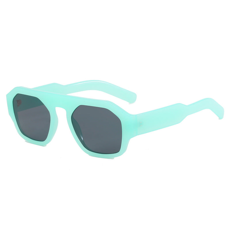 Damen modische geometrische Sonnenbrille Brehn