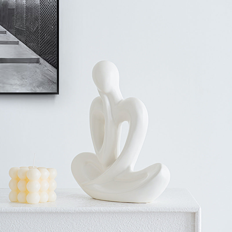 Elegante Liebe Skulptur Brehn