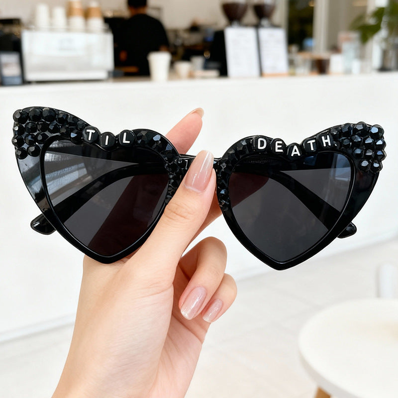 Statement Herzrahmen Sonnenbrille Brehn