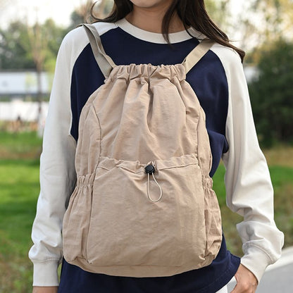 Leichter Outdoor-Rucksack mit Kordelzug