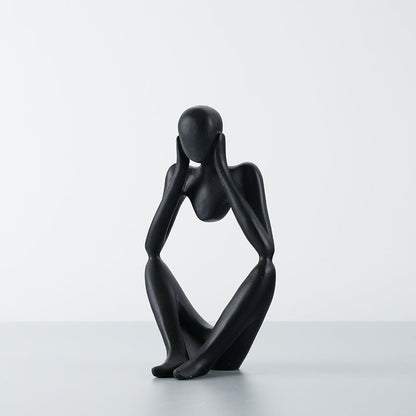 Abstrakte menschliche Figur Skulptur
