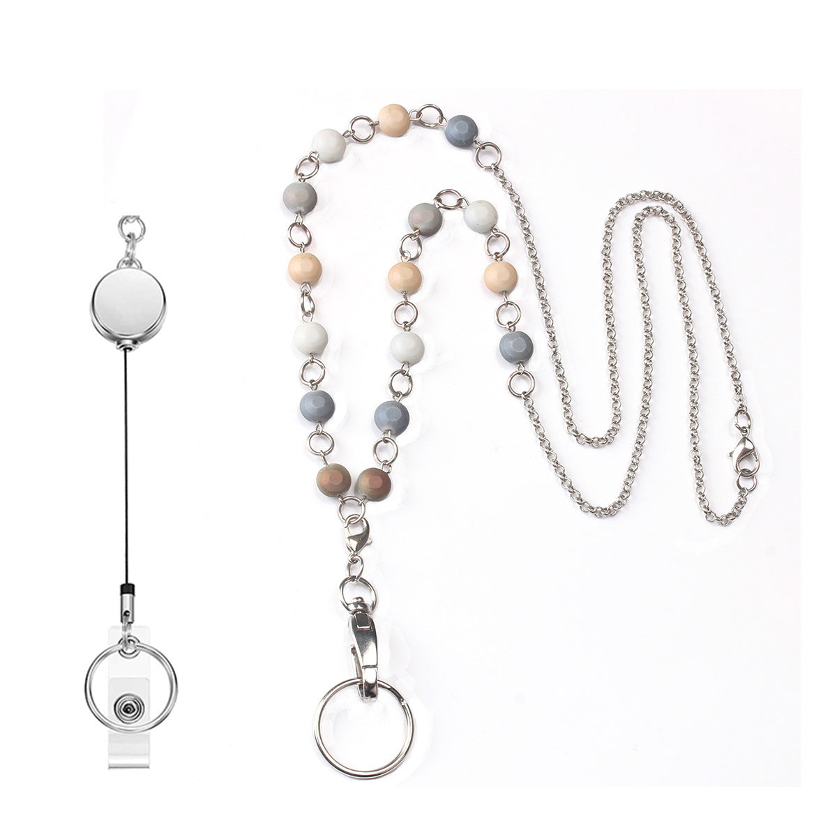 Perlen Schlüsselanhänger Lanyard Halter Brehn