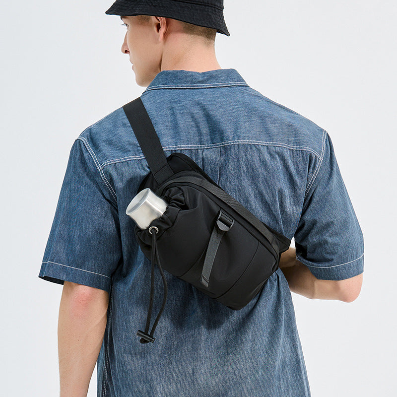 Kompakte Kordelzug Sling-Tasche Brehn