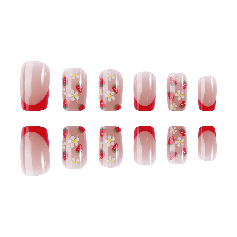 Blumen Acryl Nagelkunst