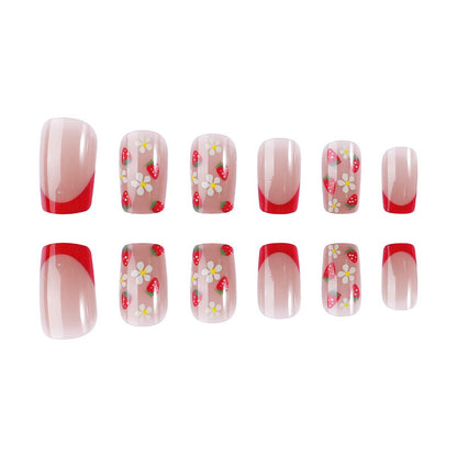 Blumen Acryl Nagelkunst