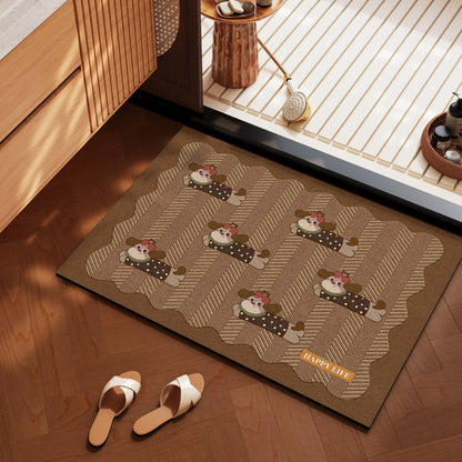 Stylische Badezimmermatte für moderne Innenräume