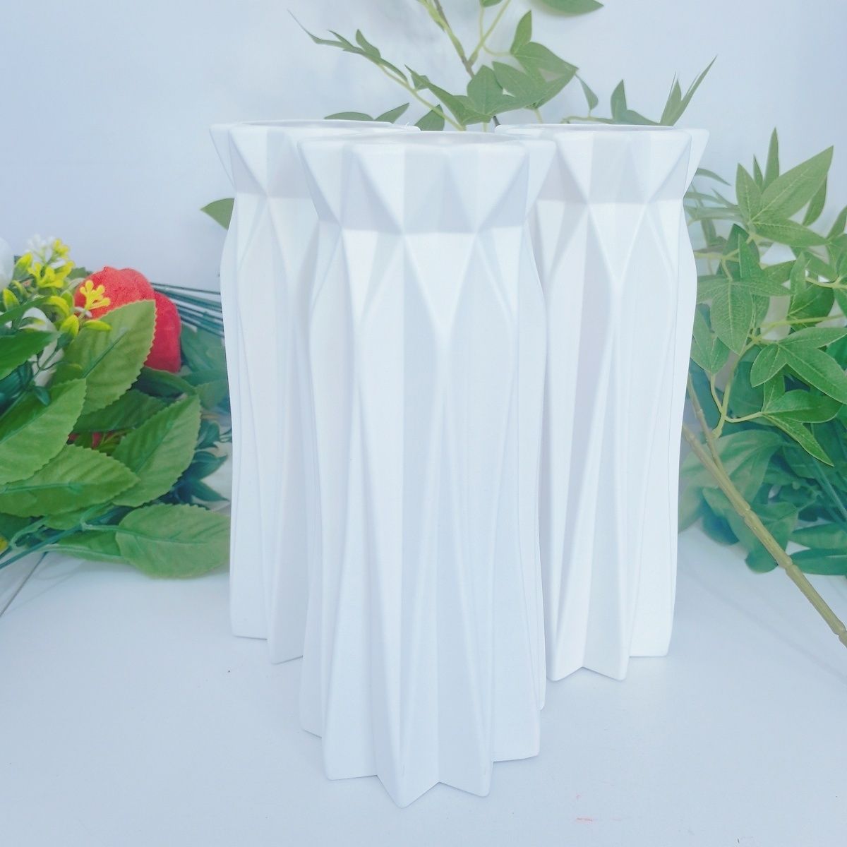 Dekorativer geometrischer Blumenvase Brehn
