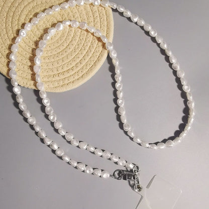 Elegante mehrschichtige Perlenkette Brehn