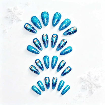 Festliche Charakter-Themen-Nagelkunst Brehn