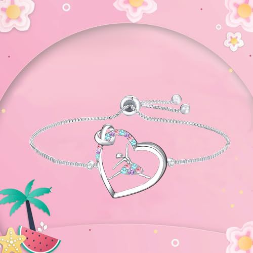 Herzförmiges verstellbares Charm-Armband Brehn