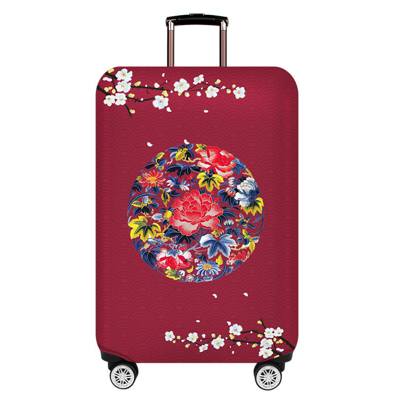 Damen Hartschalenreisekoffer mit floralem Design Brehn