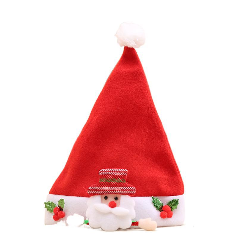 Festliche Weihnachtsmütze mit Schneemannmotiv Brehn