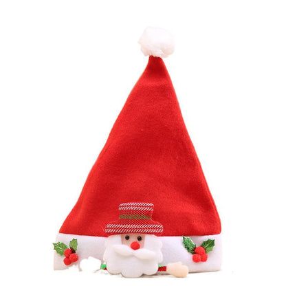 Festliche Weihnachtsmütze mit Schneemannmotiv Brehn