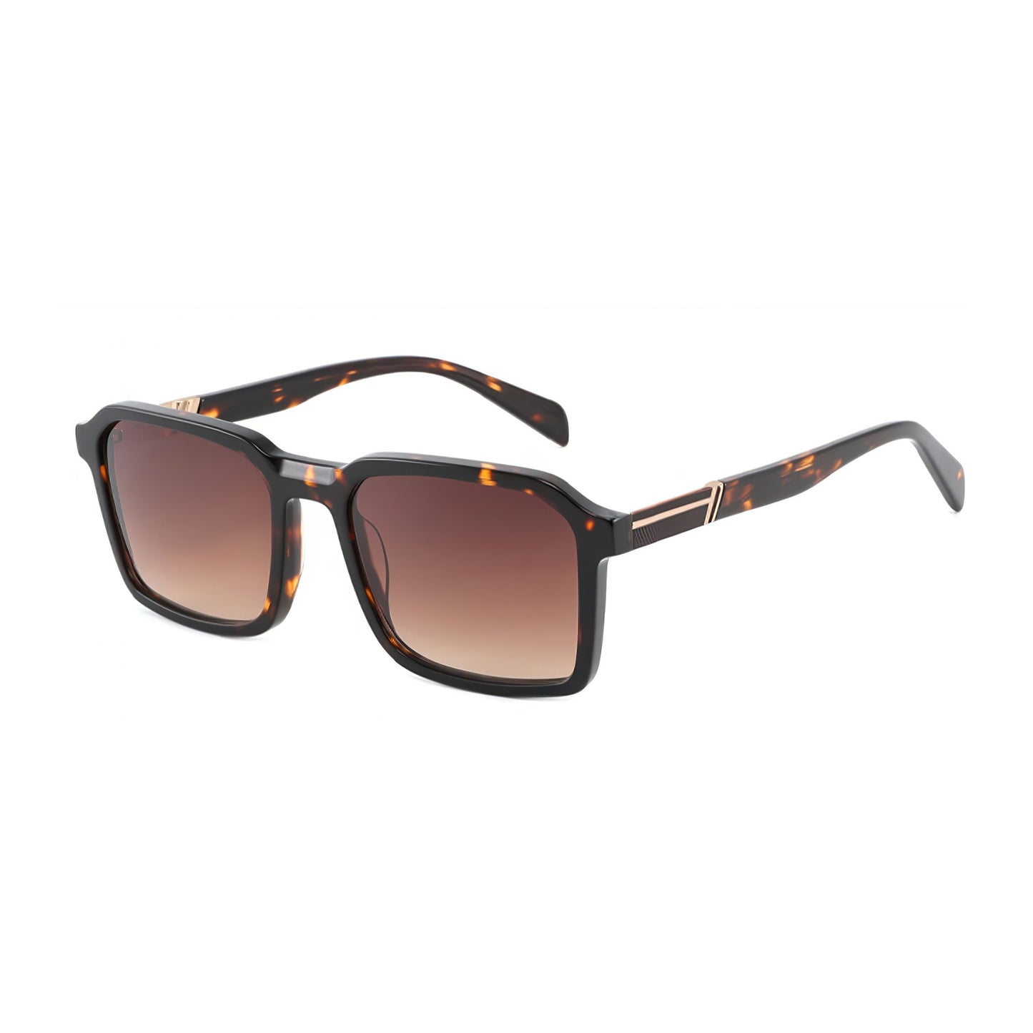 Damen Premium Sonnenbrille mit modernem, kissenförmigem Rahmen und polarisierten Gläsern Brehn