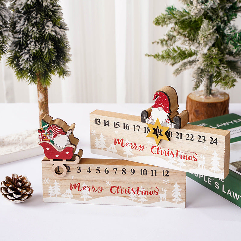 Adventskalender-Countdown Dekoration Brehn