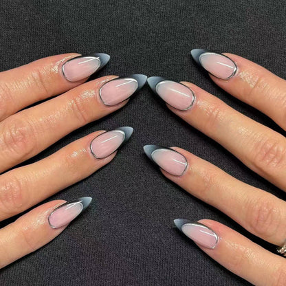 Stiletto Kunstnägel mit eleganter Ombre-Gestaltung Brehn