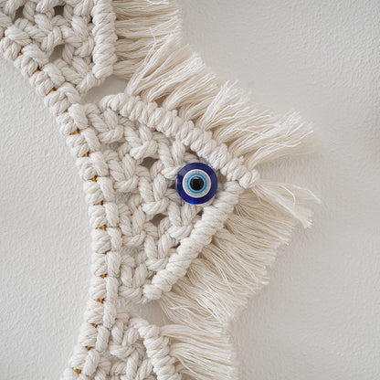 Dekorative Macramé Wandkunst Brehn