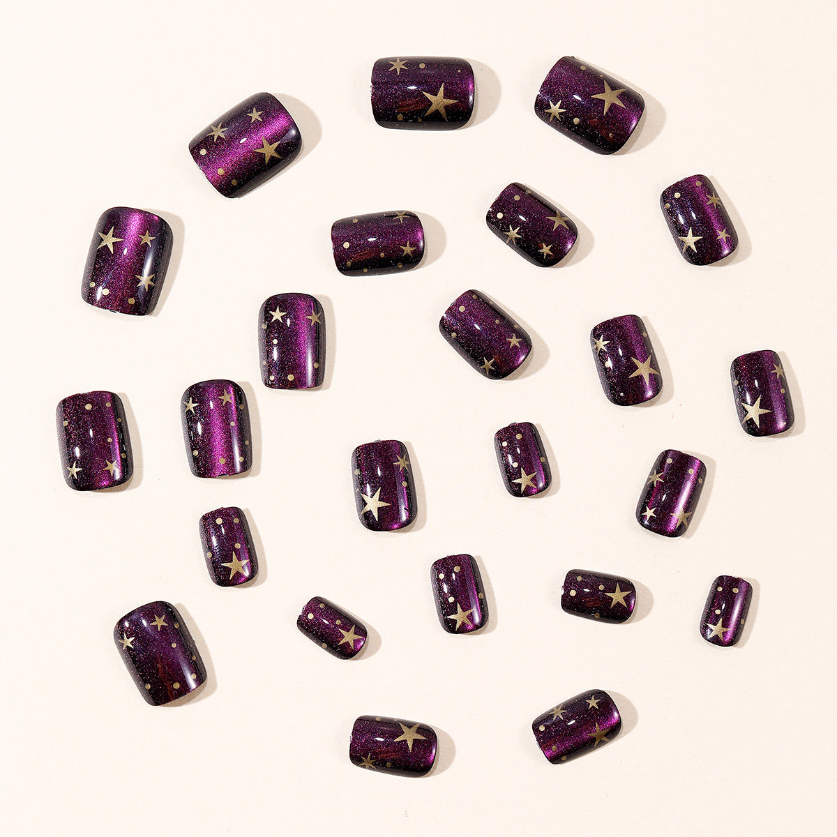 Sternenhimmel-Nageldesign Brehn
