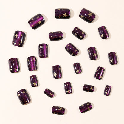 Sternenhimmel-Nageldesign Brehn